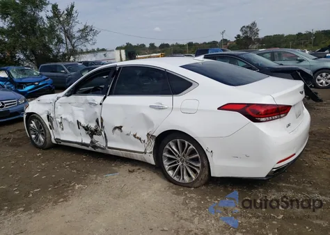 2017 Genesis G80 Base from USA, damaged, VIN KMHGN4JE9HU176045